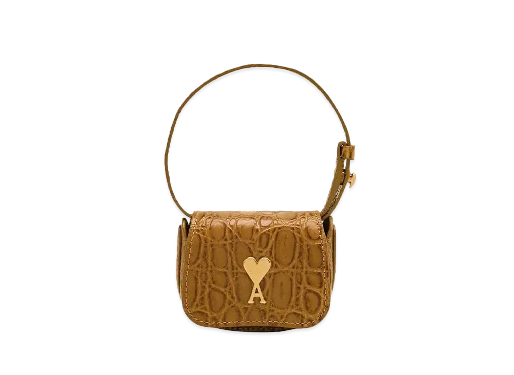 AMI PARIS PARIS PARIS Nano Pouch "Bronze"