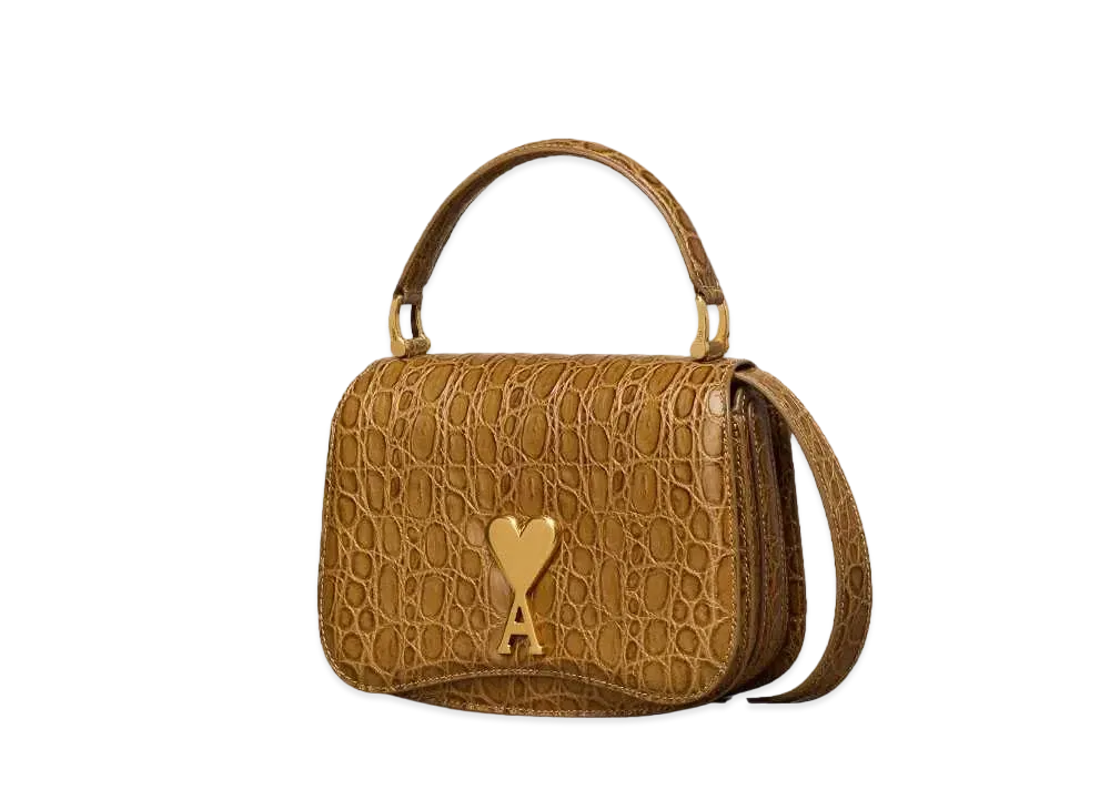 AMI PARIS PARIS PARIS Top Handle Bags "Bronze"
