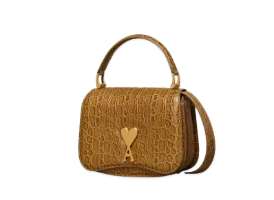 AMI PARIS PARIS PARIS Top Handle Bags "Bronze"