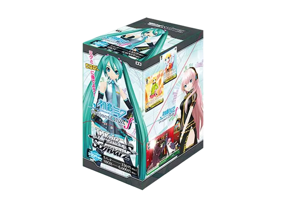 ヴァイスシュヴァルツ ブースターパック「初音ミク -Project DIVA- f」ボックス