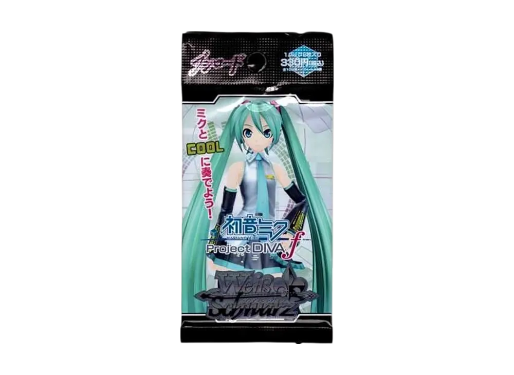 ヴァイスシュヴァルツ ブースターパック「初音ミク -Project DIVA- f」パック