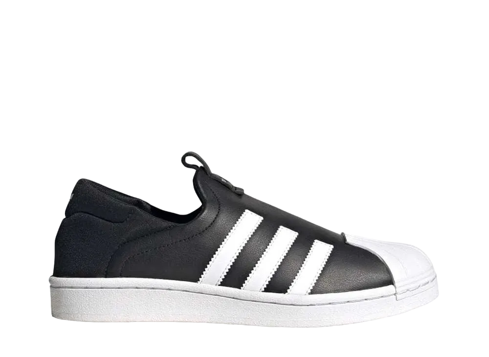 adidas Women's Superstar Slip-On "Core Black/Footwear White"