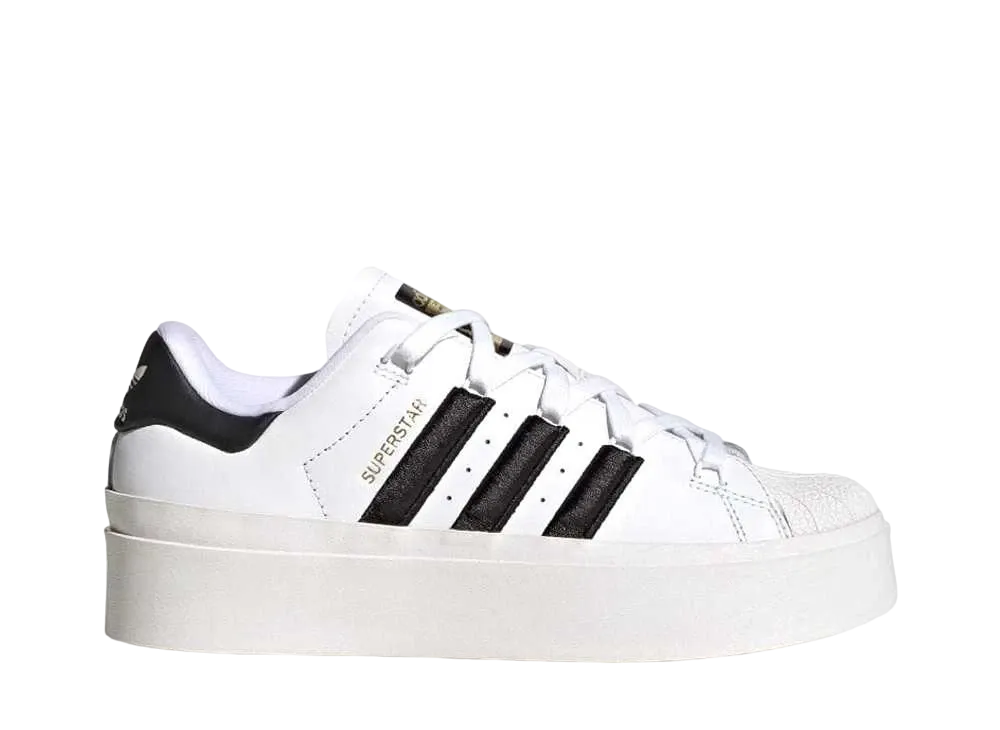 adidas Women's Superstar Bonega "Footwear White/Core Black/Gold Metallic"