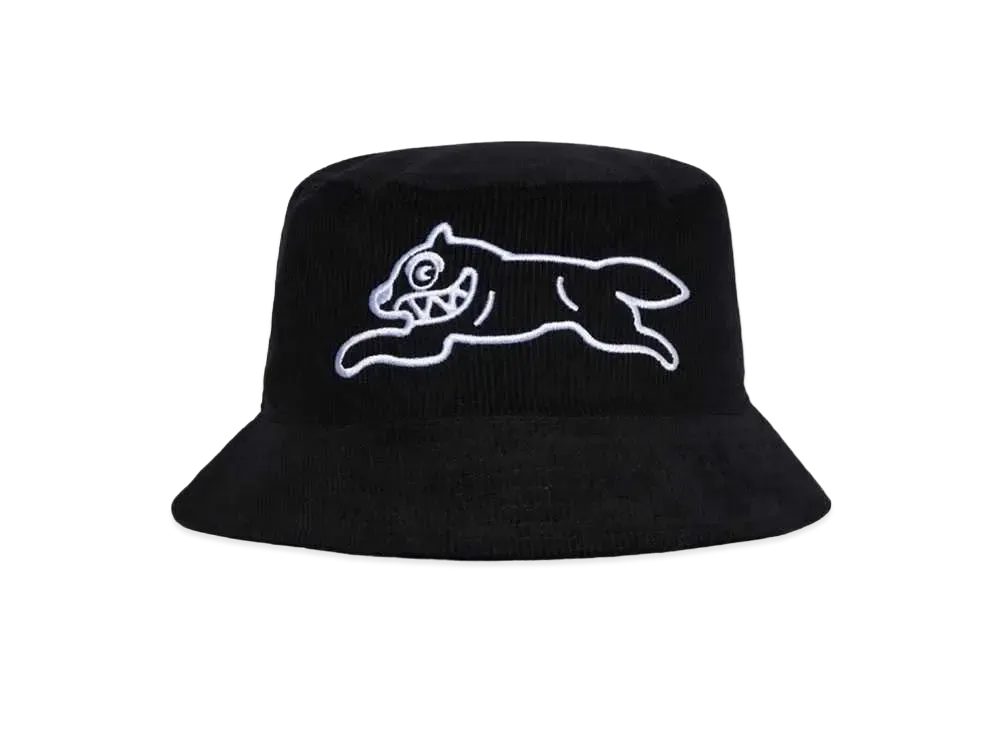 ICECREAM CORDUROY HAT "BLACK"