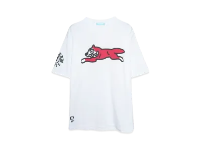 ICECREAM COTTON T-SHIRT RUNNING DOG "WHITE"