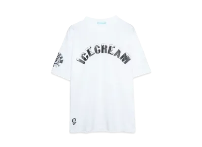 ICECREAM COTTON T-SHIRT SNOW "WHITE"