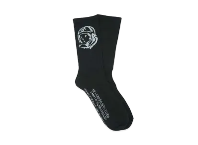 BILLIONAIRE BOYS CLUB BB HELMET JACQUARD SOCKS "BLACK"