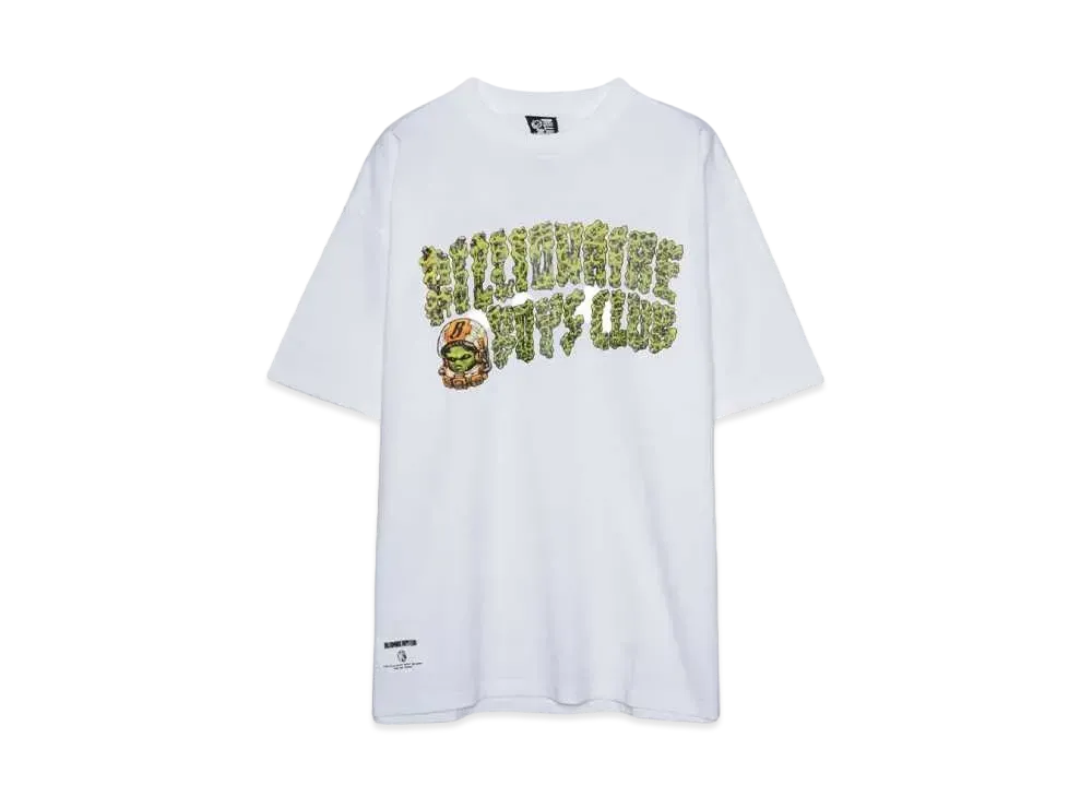 BILLIONAIRE BOYS CLUB COTTON T-SHIRT ARCH LOGO BY W "WHITE"