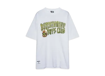 BILLIONAIRE BOYS CLUB COTTON T-SHIRT ARCH LOGO BY W "WHITE"