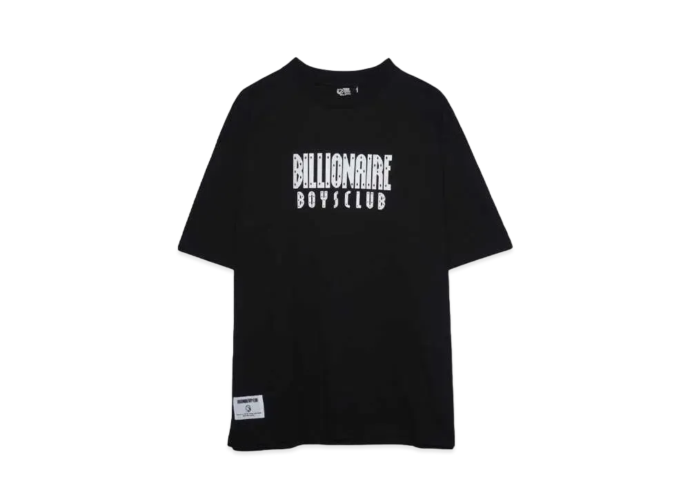 BILLIONAIRE BOYS CLUB COTTON T-SHIRT HELMET BY W "BLACK"
