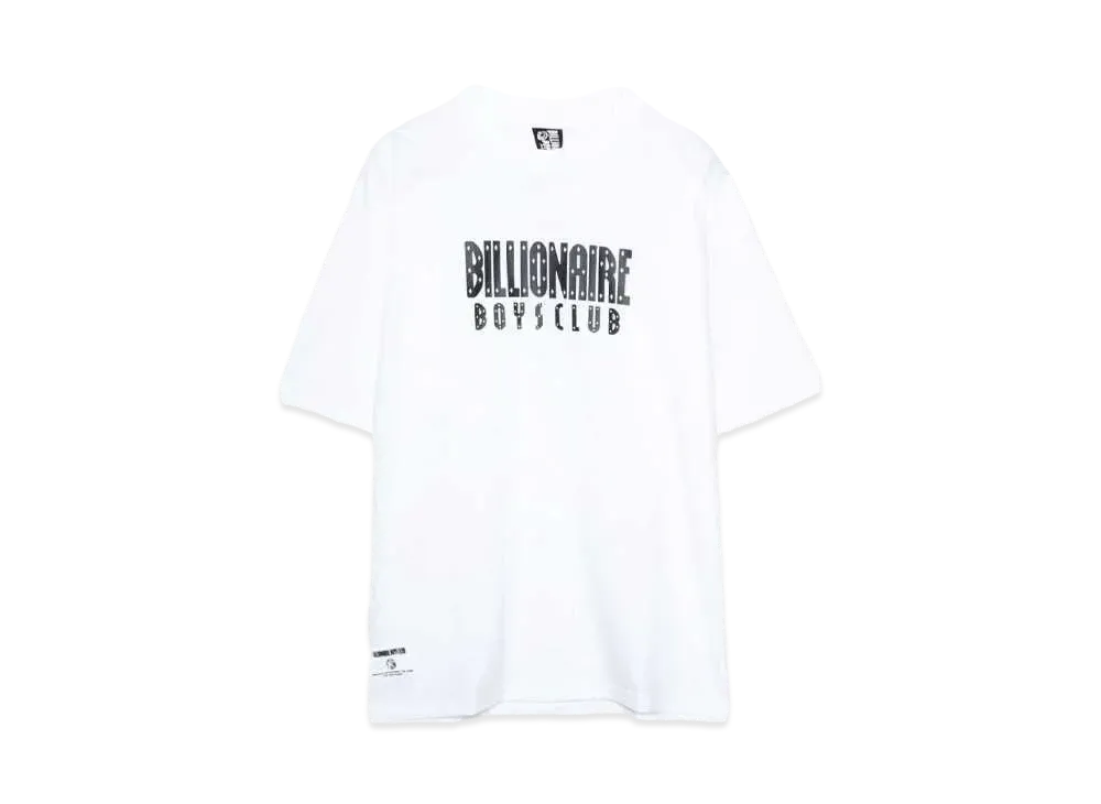 BILLIONAIRE BOYS CLUB COTTON T-SHIRT HELMET BY W "WHITE"