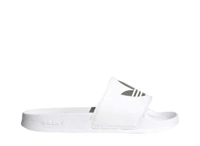 adidas Women's Adilette Lite Slides "Footwear White/Matte Silver"