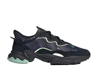 Disney × adidas Ozweego "Core Black/Pulse Yellow"