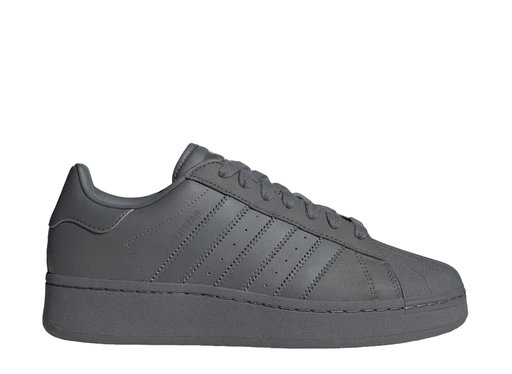 アディダスオリジナルス スーパースター XLG "グレーフォー/コアブラック"