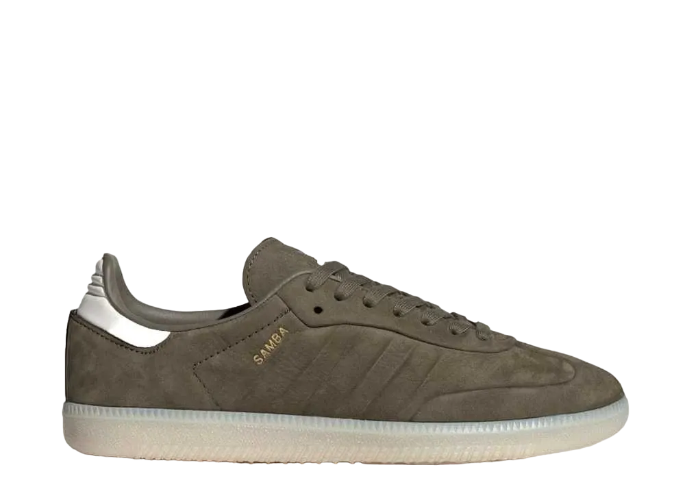 adidas Samba "Olive Strata/Core White/Alumina"
