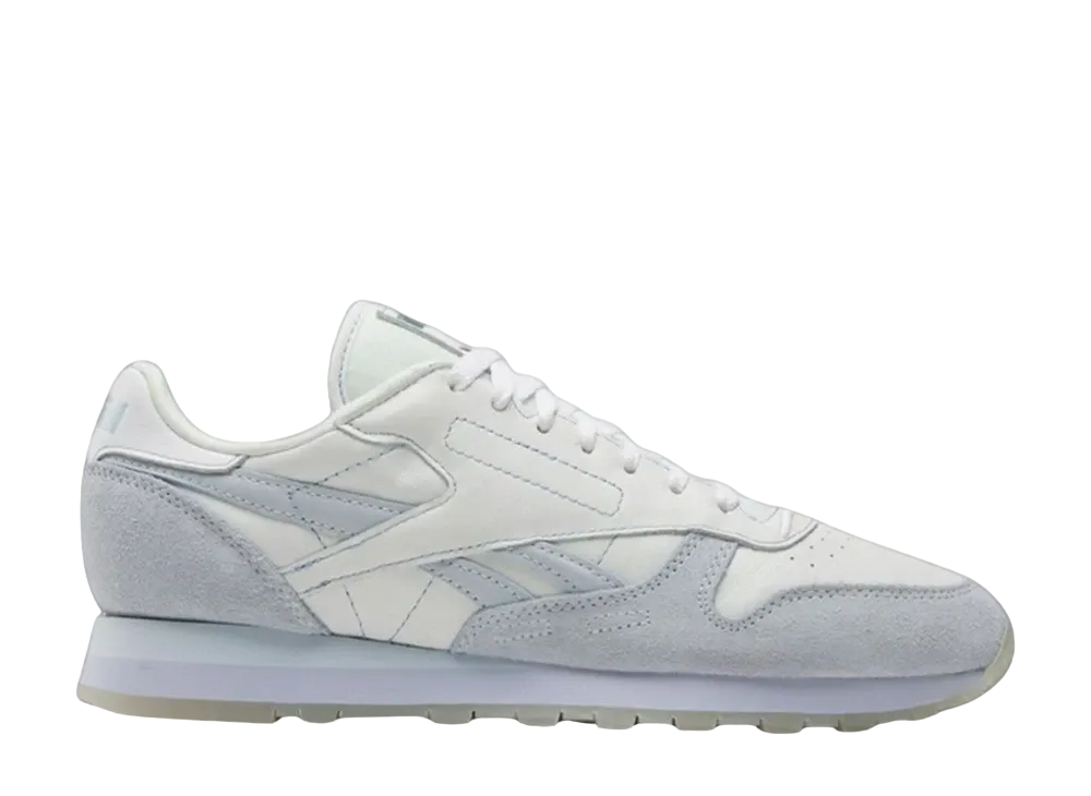 ウィムゴルフ × リーボック クラシックレザー "ポーラーブルー/フィールグッドブルー/ペールブルー"