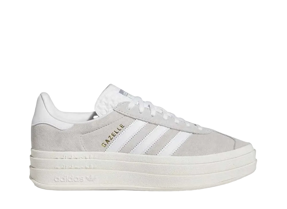 アディダスオリジナルス ウィメンズ ガゼルボールド "グレーツー/フットウェアホワイト/コア"