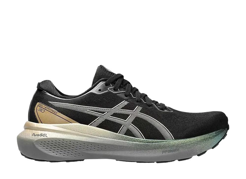 アシックス ゲルカヤノ30 プラチナム "ブラック/シャンパン"