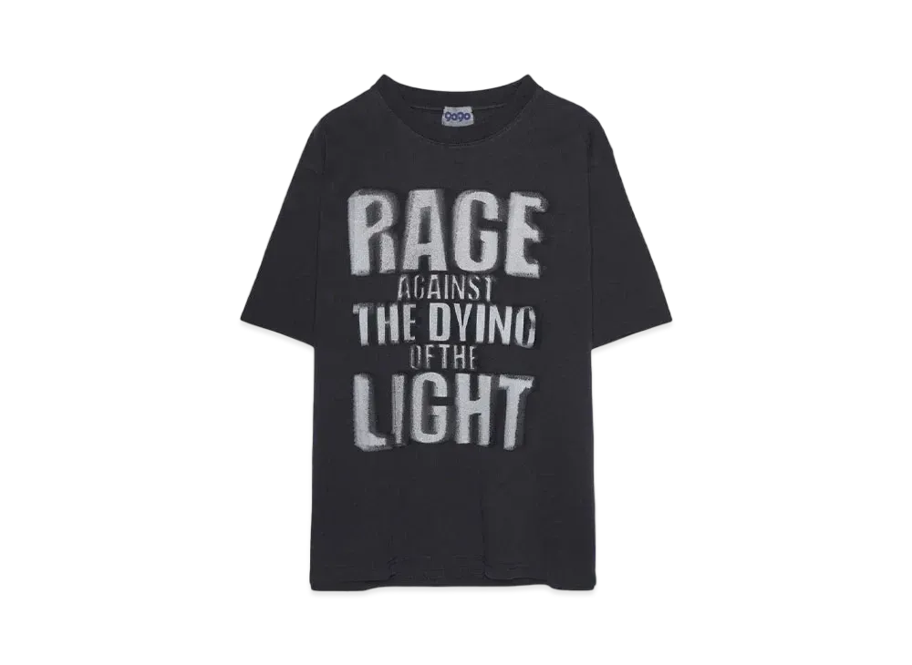 9090 Rage Motion Tee "PIGMENT BLACK"