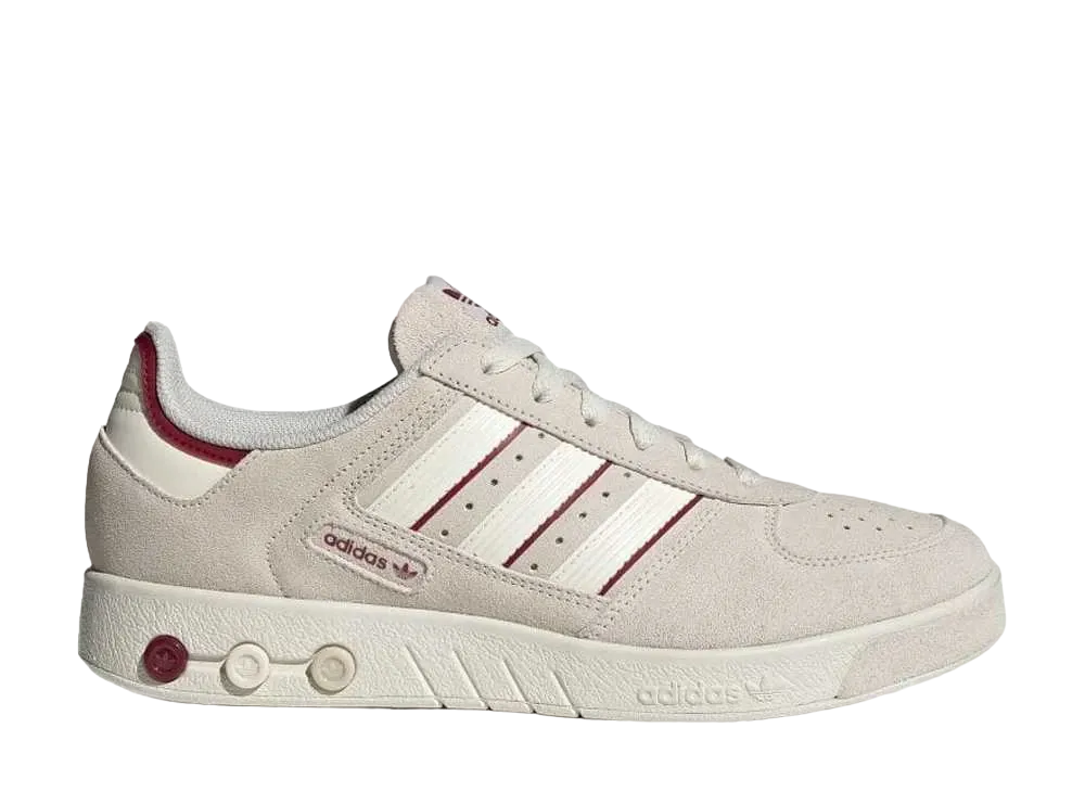 アディダスオリジナルス GS コート "アルミナ/カレッジエイトバーガンディ/クリームホワイト"