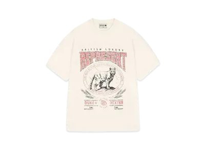 REPRESENT x DUKE + DEXTER Mountain Lion T-Shirt "Ecru"