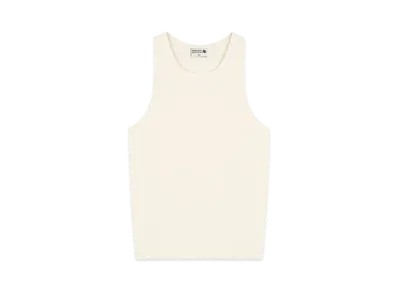 REPRESENT x DUKE + DEXTER Ribbed Vest "Ecru"