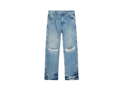 REPRESENT x DUKE + DEXTER Baggy Denim "Mechanic Blue"