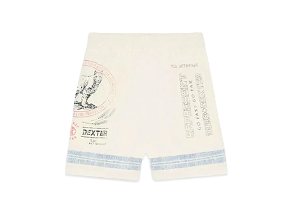 REPRESENT x DUKE + DEXTER Mountain Lion Resort Short "Ecru"