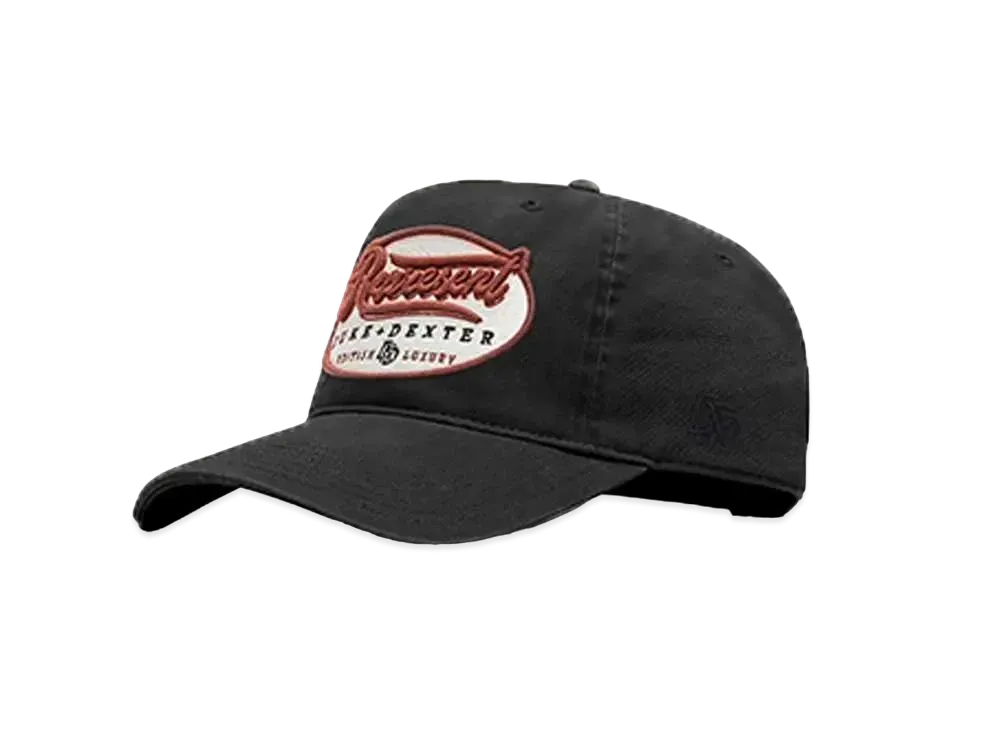 REPRESENT x DUKE + DEXTER British Luxury Cap "Jet Black"