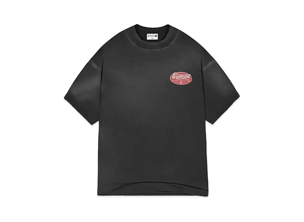 REPRESENT x DUKE + DEXTER British Luxury T-Shirt "Stained Black"