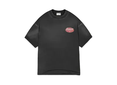 REPRESENT x DUKE + DEXTER British Luxury T-Shirt "Stained Black"