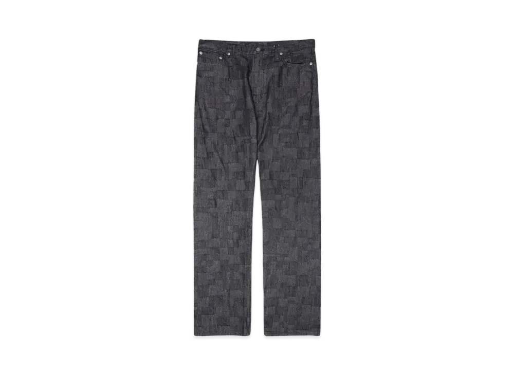 ANREALAGE AZ DENIM PANTS "BLACK"