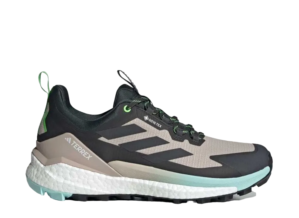 アディダス テレックス フリーハイカー2.0 ロー ゴアテックス "セミフラッシュアクア/カーボン/ルシッドライム"