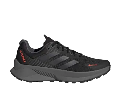 adidas Terrex Soulstride Flow GORE-TEX "Core Black/Grey Six/Impact Orange"
