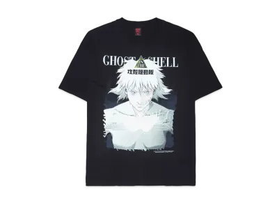 Geeks Rule x GHOST IN THE SHELL 15 Silkscreen Printing T Shirt vol.04 "Motoko" "Black"