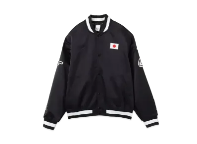 Nike x Futura Japan M NK Satin Dugout Jacket OLYB "Black"
