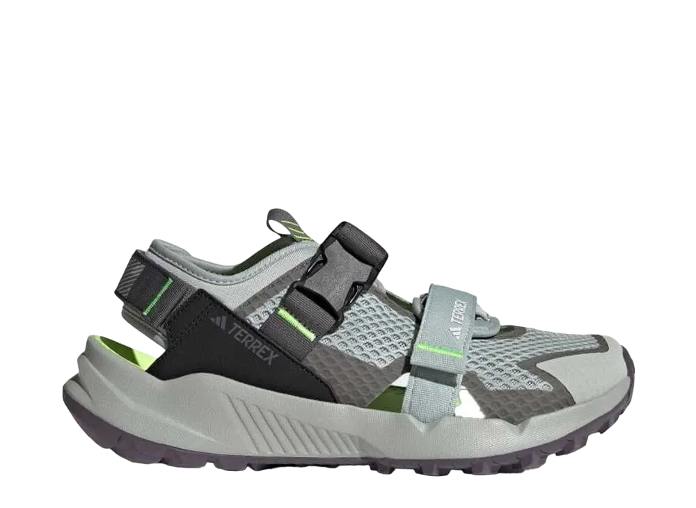 アディダス テレックス ハイドロテラ AT サンダル "ワンダーシルバー/グレーフォー/ルシッドレモン"