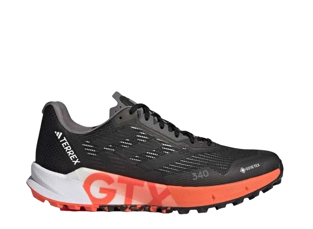 adidas Terrex Agravic Flow GORE-TEX 2.0 "Core Black/Impact Orange"