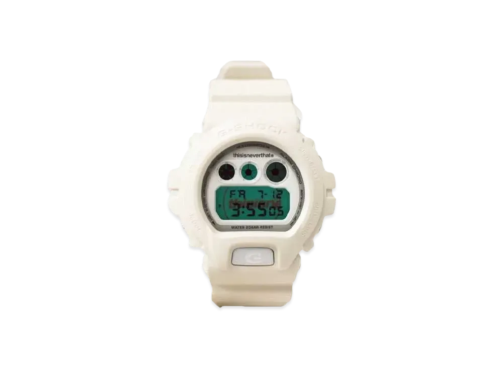 thisisneverthat x Cashio G-Shock 6900 Series "White"