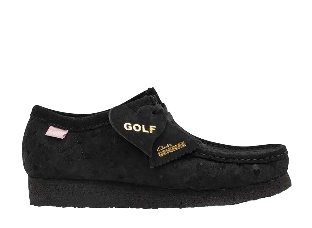GOLF WANG × Clarks Wallabee "Black"