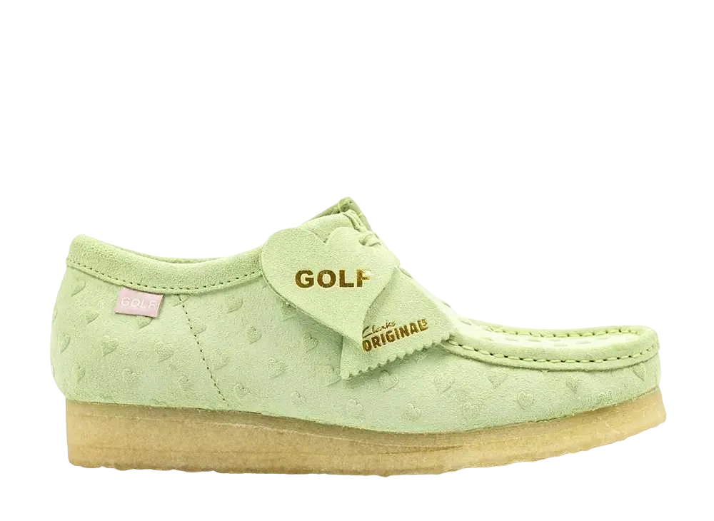 GOLF WANG × Clarks Wallabee "Green"