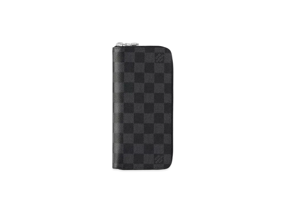 Louis Vuitton [New Model] Zippy Wallet Vertical Damier Graphite