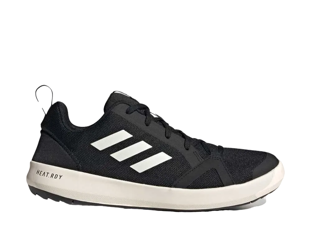 アディダス テレックス ボート ヒートレディ ウォーター "コアブラック/チョークホワイト"