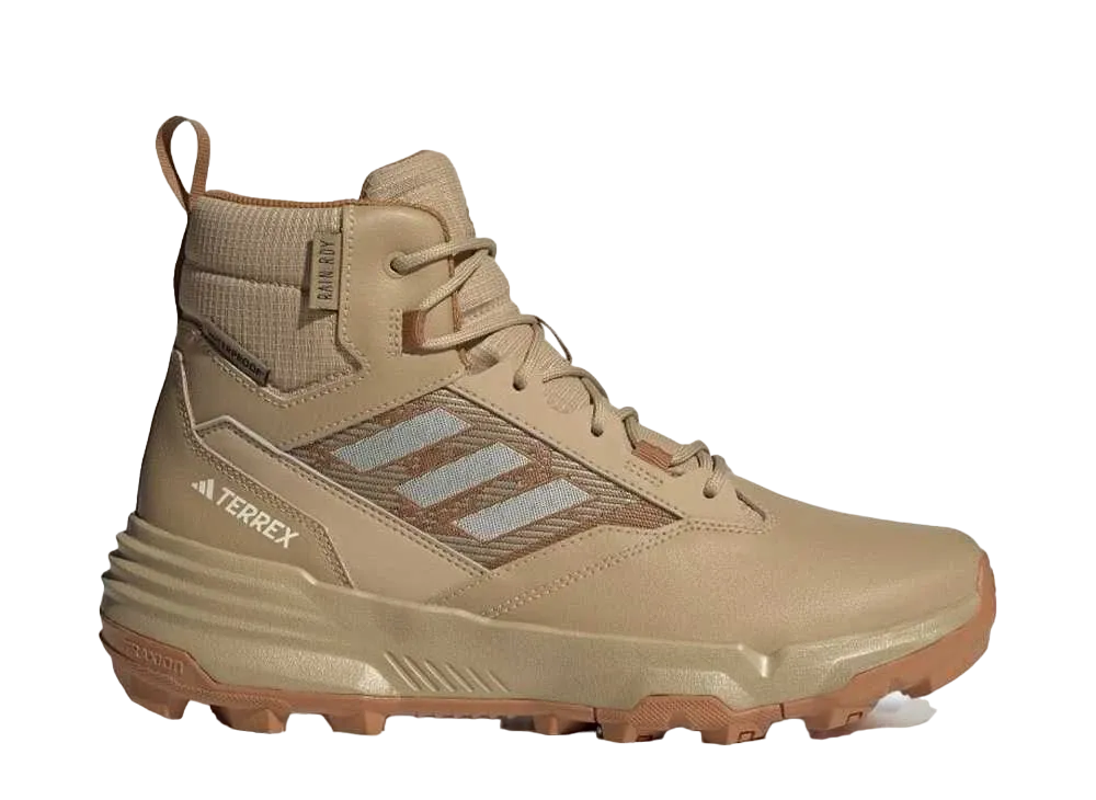 アディダス テレックス ユニティ レザー ミッド レインレディ ハイキング "ベージュトーン/エクルティント/メサ"