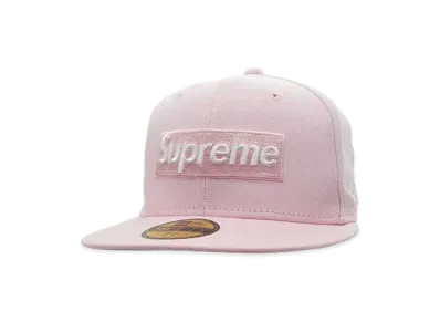 Supreme Sharpie Box Logo New Era "Pink"