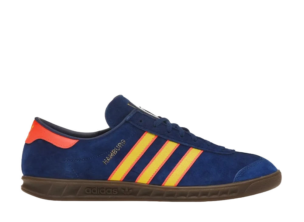 アディダスオリジナルス ハンブルグ "カレッジエイトロイヤル/ブライトイエロー/ソーラーオレンジ"