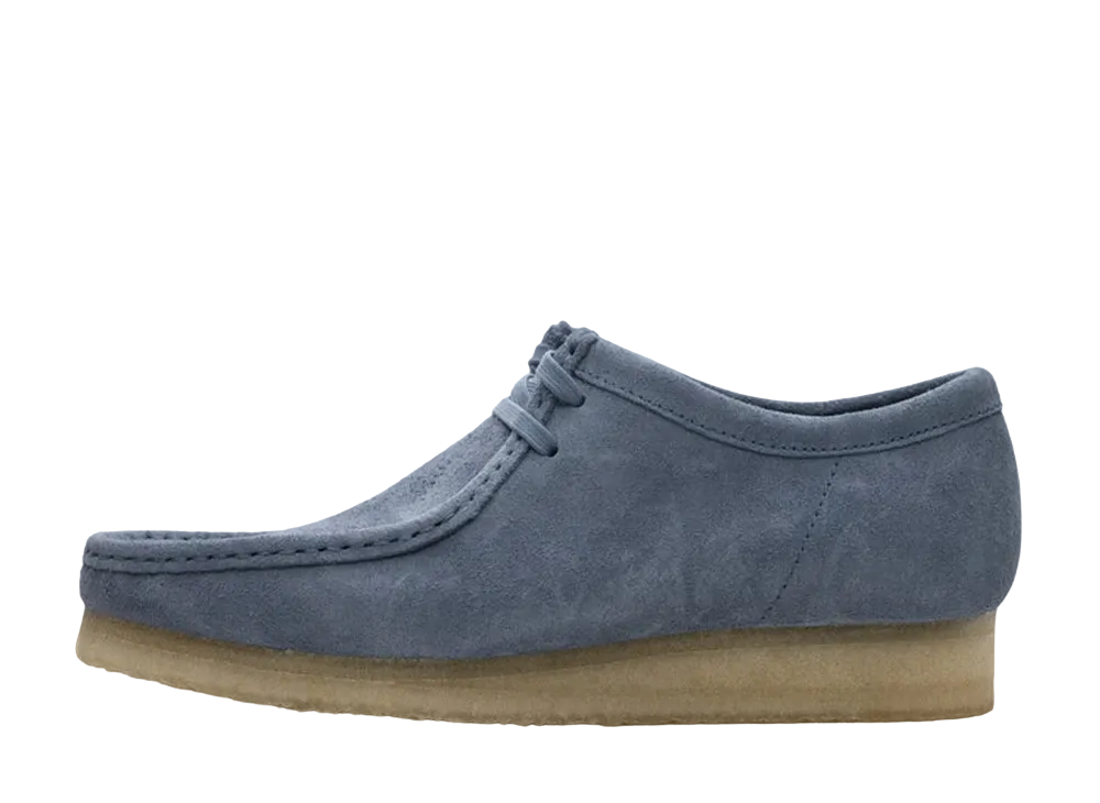 Clarks Wallabee "French Blue Sde"