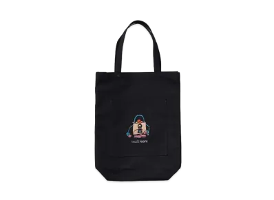 VAULTROOM Canvas Logo Tote Bag "Black"