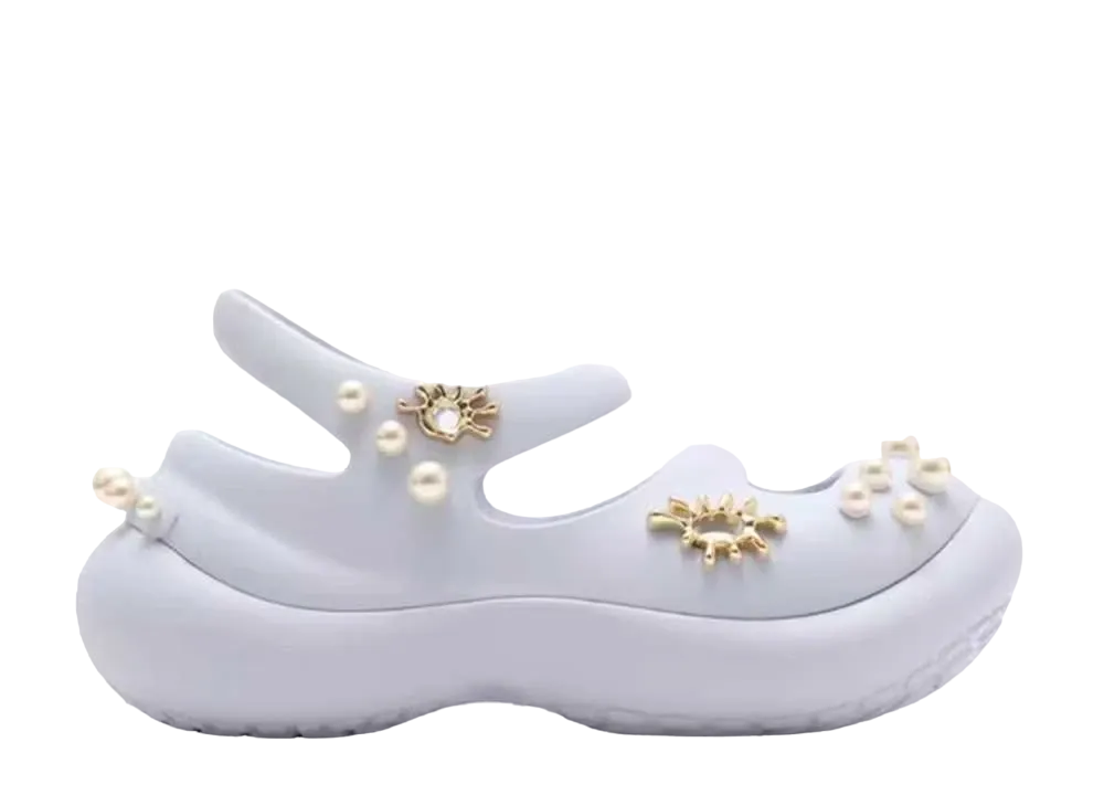 Crocs Phaedra Embellished "White"