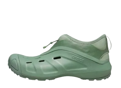 Satisfy x Crocs Quick Trail Low "Moss"